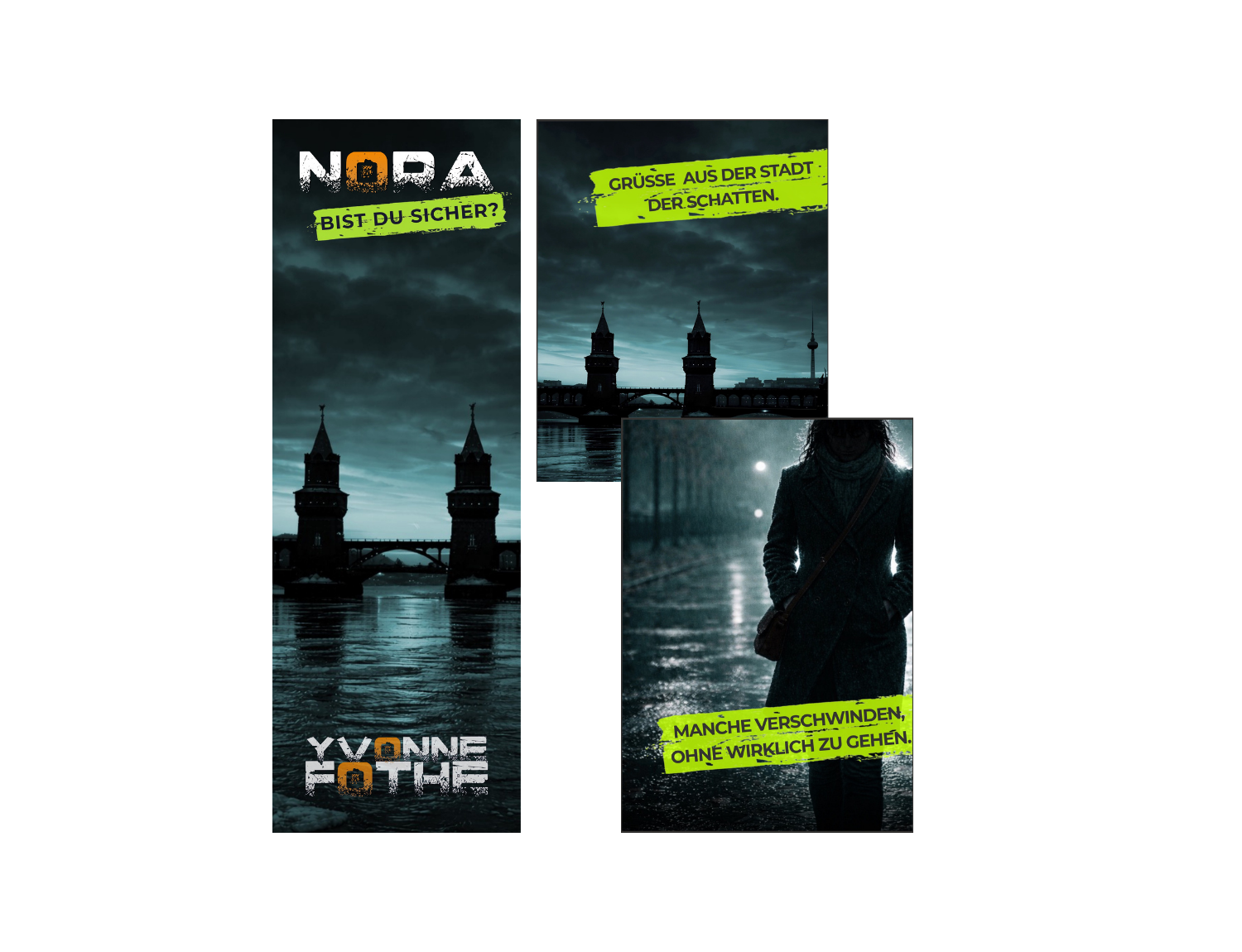 Nora - Bist du sicher - Yvonne Fothe - Psychothriller - Mindturner - Berlin-